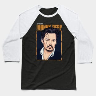 Justice for Johnny Depp Poster Baseball T-Shirt